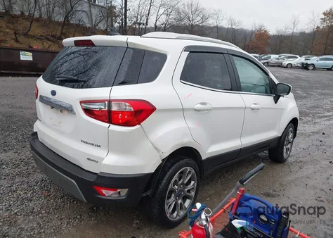 2019 Ford Ecosport Titanium z USA, uszkodzony, nr VIN MAJ6S3KL5KC277733
